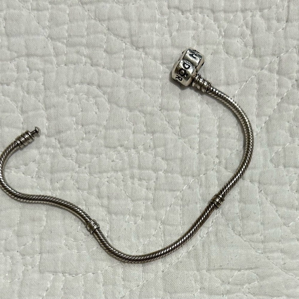 🌟BOGO🌟 Buy 1, Get 1 1/2 off!!  Pandora Authentic Sterling Snake Charm Bracelet